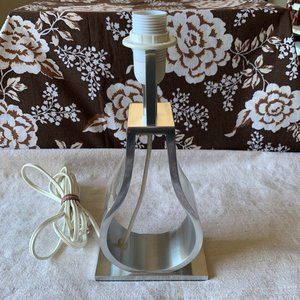 IKEA lamb base Klabb silver metal